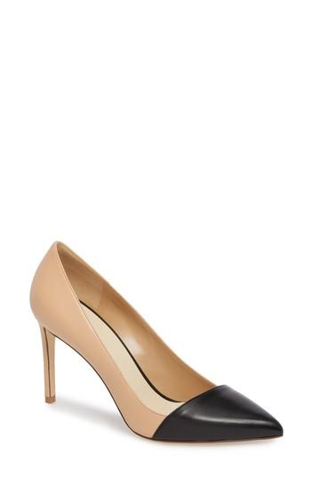 Women's Francesco Russo Asymmetrical Pump Us / 35eu - Beige