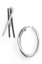 Women's Bony Levy 3-row Crossover Diamond Hoop Earrings (limited Edition) (nordstrom Exclusive)