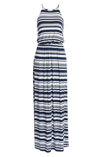 Women's High Neck Maxi Dress