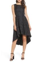 Women's Forest Lily Jacquard High/low Dress - Black
