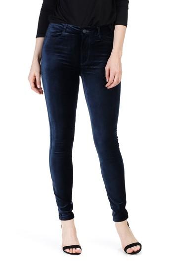 Women's Paige Hoxton Velvet Skinny Jeans
