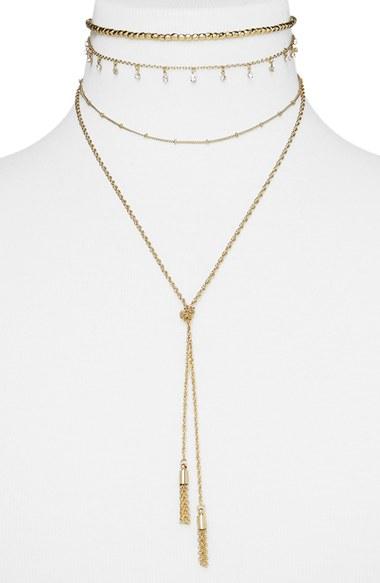 Women's Baublebar Karint Layered Y-necklace
