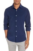 Men's Mizzen+main Dillon Slim Fit Performance Sport Shirt - Blue