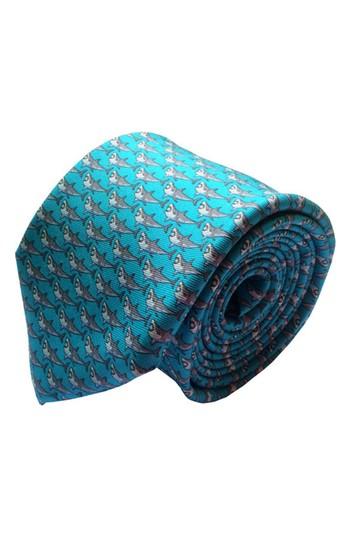 Men's Lazyjack Shark Week Silk Tie