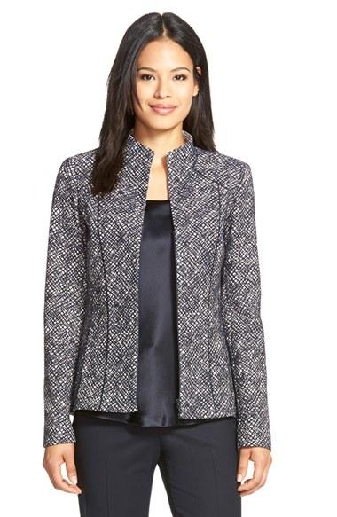 Women's Lafayette 148 New York Reversible Refined Silk Charmeuse Tank - Black