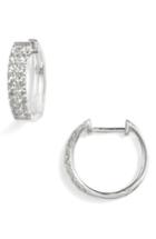 Women's Bony Levy Kiera Small Diamond Hoop Earrings (nordstrom Exclusive)
