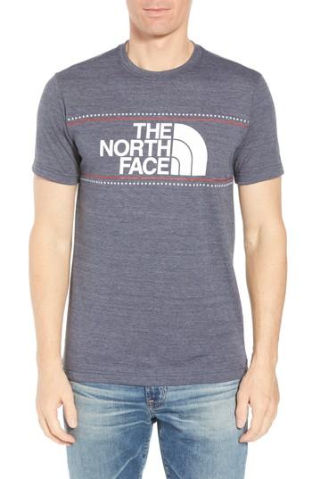 Men's The North Face Americana Crewneck T-shirt, Size - Blue