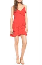 Women's Parker Athens Silk Dress - Red