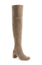 Women's Taryn Rose Catherine Over The Knee Boot M - Grey