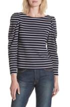 Women's La Vie Rebecca Taylor Stripe Top - Blue
