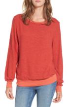 Women's Dream Scene Relaxed Sweatshirt - Red