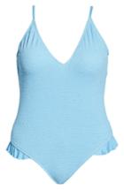 Women's Leith Sunkissed One-piece Swimsuit, Size - Blue
