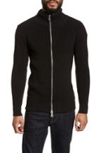 Men's S.n.s. Herning Fang Wool Sweater Jacket - Black