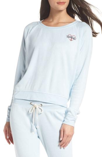 Women's Make + Model Dreamy Raglan Sweatshirt - Blue