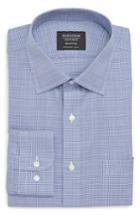 Men's Nordstrom Men's Shop Smartcare(tm) Trim Fit Herringbone Dress Shirt .5 34/35 - Blue
