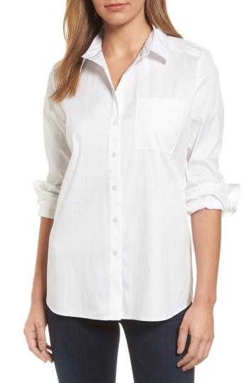Women's Halogen Stretch Woven Shirt