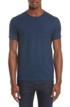 Men's John Varvatos Collection Striated Crewneck T-shirt - Blue