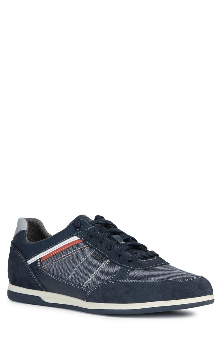 Men's Geox Renan Sneaker Us / 39eu - Blue