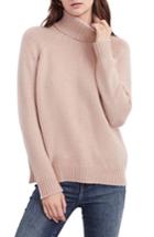 Women's Velvet By Graham & Spencer Textured Turtleneck Sweater - Beige