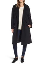 Women's Rachel Rachel Roy Wool Blend Coat - Black
