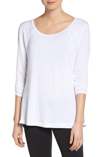 Women's Zella Up & Away Pullover - White