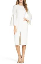 Women's Jill Jill Stuart Crepe Midi Dress - Ivory