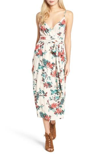 Women's Hinge Midi Wrap Dress