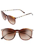 Women's Burberry 54mm Sunglasses - Brown/ Havana