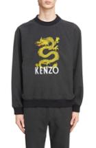 Men's Kenzo Dragon Tiger Crewneck Sweatshirt - Black