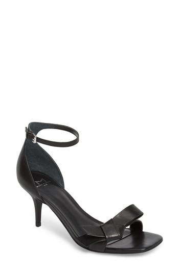 Women's Marc Fisher Ltd Tierra Ankle Strap Sandal .5 M - Black