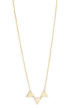 Women's Bony Levy Three Triangle Pendant Necklace (nordstrom Exclusive)