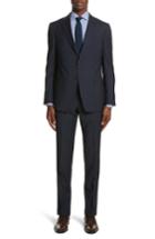 Men's Z Zegna Classic Fit Stripe Wool Suit