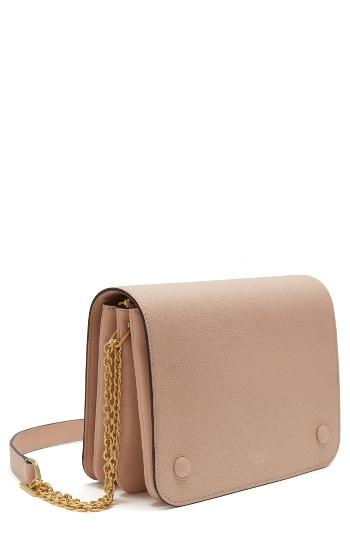 Women's Mulberry Clifton Leather Wallet On A Chain - Pink