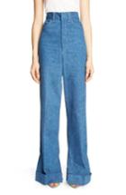 Women's Toga Cuffed Wide Leg Jeans Us / 34 Fr - Blue