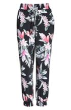 Women's Tommy Bahama Ginger Flowers Cover-up Pants - Black