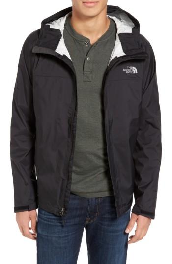 Men's The North Face Venture Ii Raincoat, Size - Black