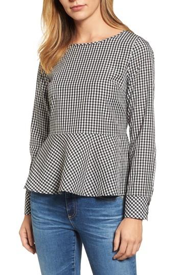 Women's Halogen High/low Peplum Top
