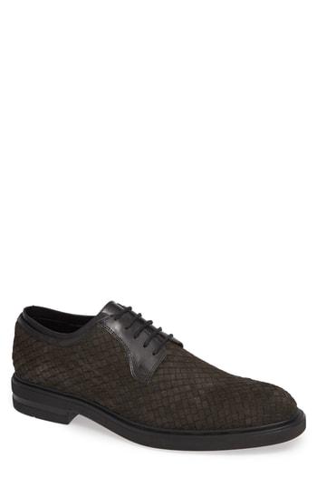 Men's Donald Pliner Eloi 2 Woven Derby M - Grey