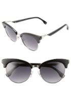 Women's Fendi 55mm Gradient Lens Cat Eye Sunglasses -