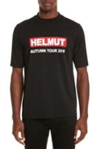 Men's Helmut Lang Concert Graphic T-shirt - Black