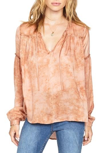 Women's Amuse Society Washed Out Top - Pink