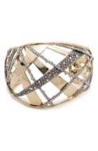Women's Alexis Bittar Crystal Encrusted Plaid Bracelet