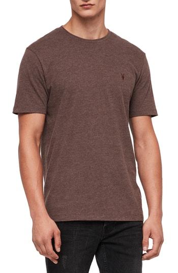 Men's Allsaints Brace Tonic Slim Fit Crewneck T-shirt - Brown