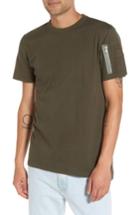 Men's The Rail Zip Pocket T-shirt, Size - Green
