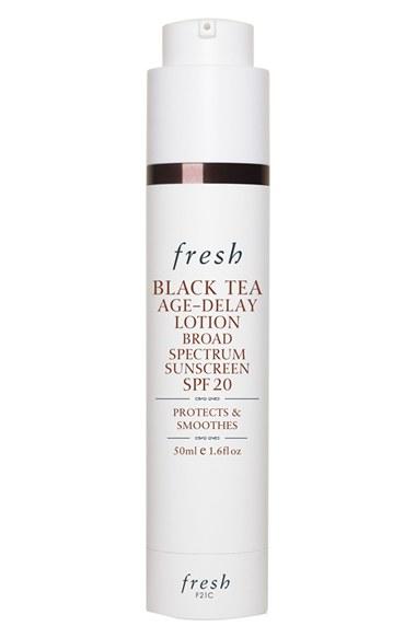Fresh Black Tea Age-delay Lotion Broad Spectrum Sunscreen Spf 20