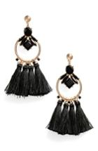 Women's Bp. Crystal & Tassel Drop Earrings