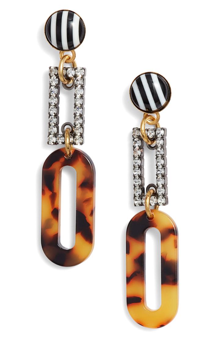 Women's Elizabeth Cole Lily Linear Earrings