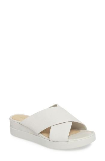 Women's Ecco Touch Slide Sandal -6.5us / 37eu - White