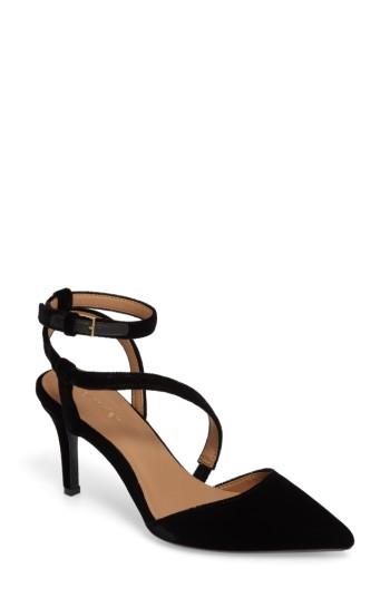 Women's Calvin Klein Ganya Strappy Pump .5 M - Black