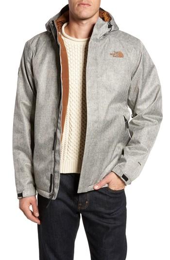 Men's The North Face 'inlux' Hooded Jacket, Size - Grey